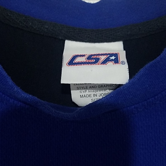 KC Royals Tank Top Tee Blue and Black - Picture 2 of 4